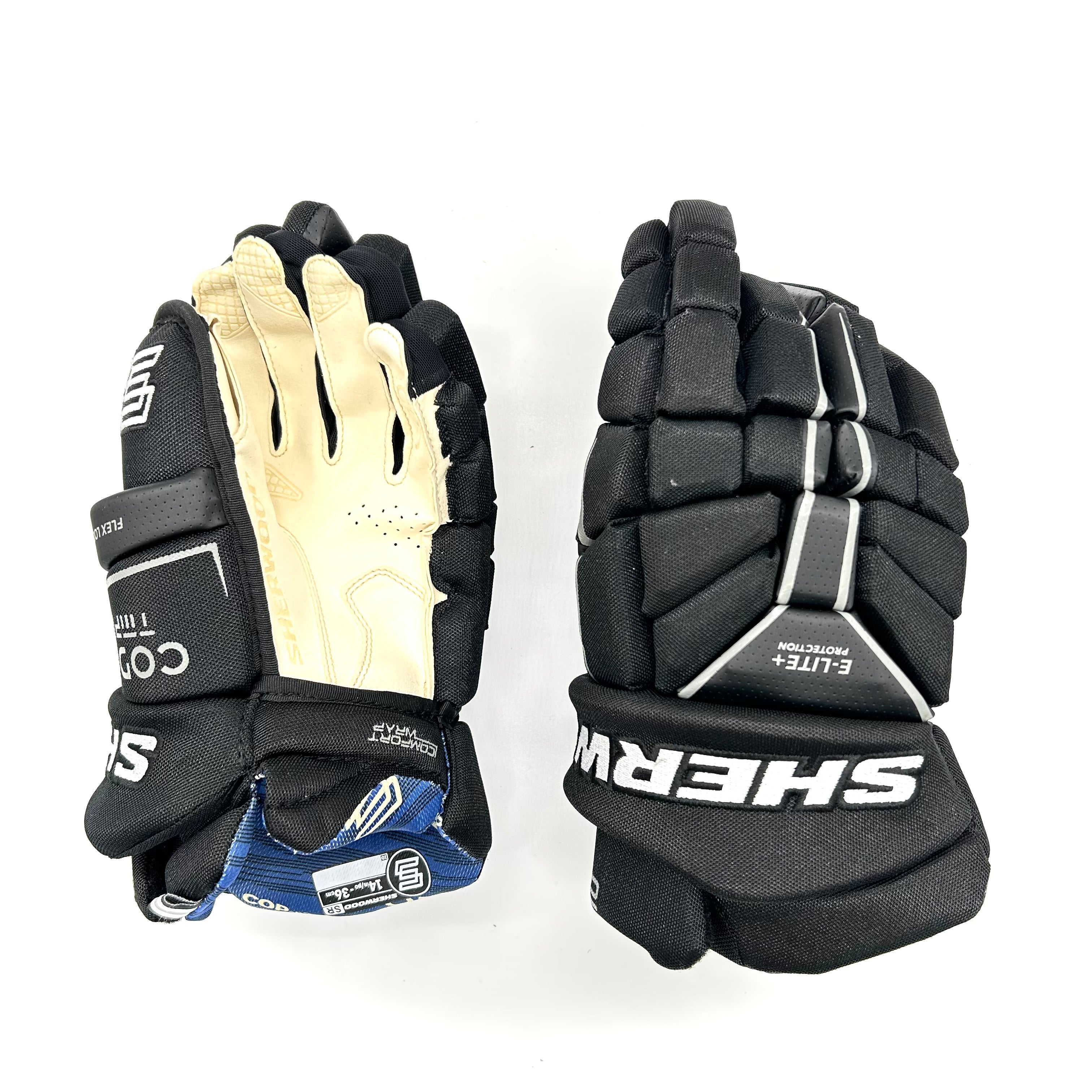 Gant de hockey junior Sherwood Code TMP 1 (noir)